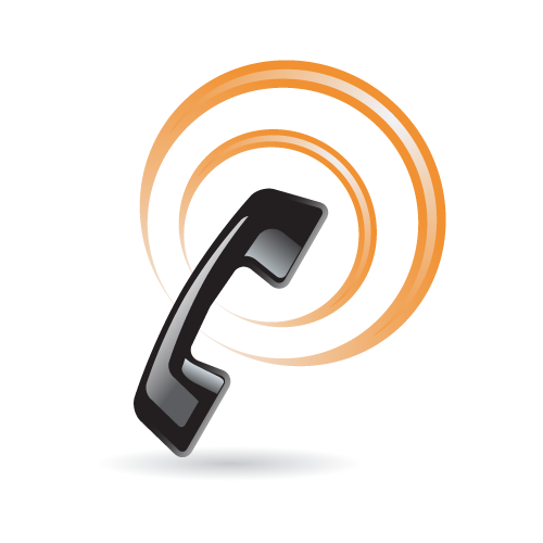 Icono de telefono de contacto